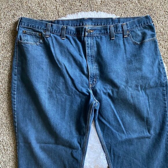 Carhartt Jeans Mens Plus Size 52x30 - Picture 6 of 9
